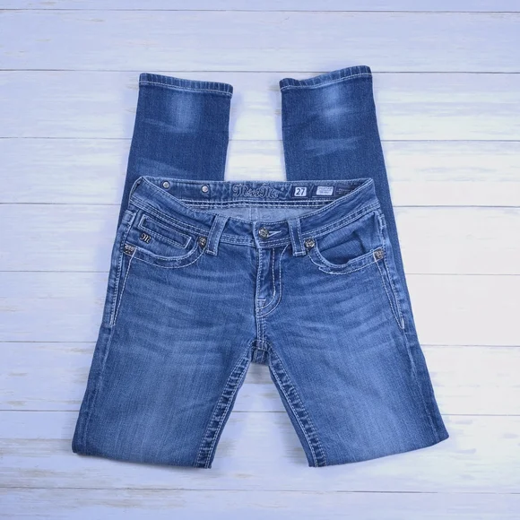 Miss Me Women's Blue Jeans - Picture 4 of 6